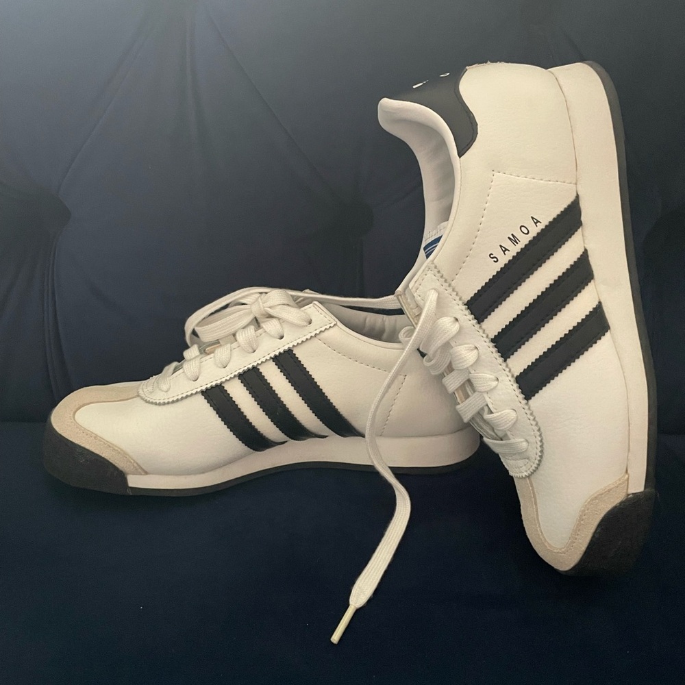 Adidas Samoa White and Black Women’s Shoes